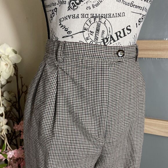 Andrea Viccaro Women's 12P Lined 100% Wool Trouser Multicolor Flat Front - Picture 2 of 7